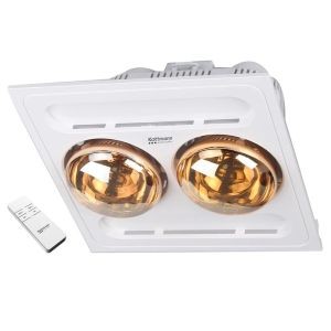 Đèn sưởi 2 bóng âm trần Kottmann K9R có điều khiển