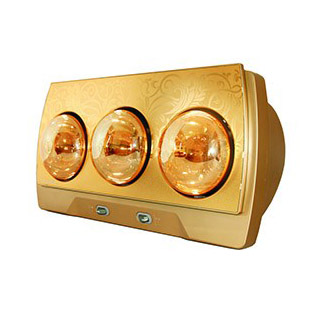 Đèn sưởi nhà tắm Heizen HE-3B 3 bóng vàng, 825W