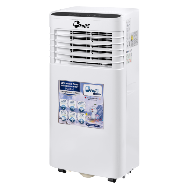 Điều hòa di động FujiE MPAC7 - 7000BTU, kết nối wifi