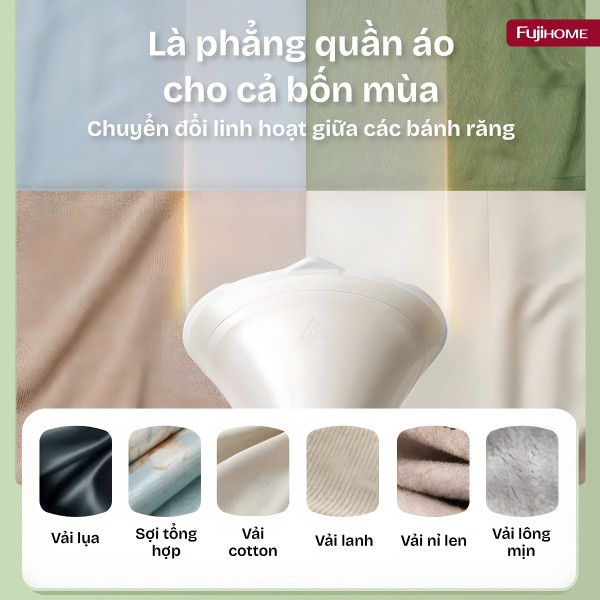 Bàn ủi hơi nước đứng Fujihome SI18DBW 1800 - 2140W