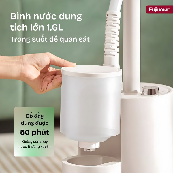 Bàn ủi hơi nước đứng Fujihome SI18DBW 1800 - 2140W