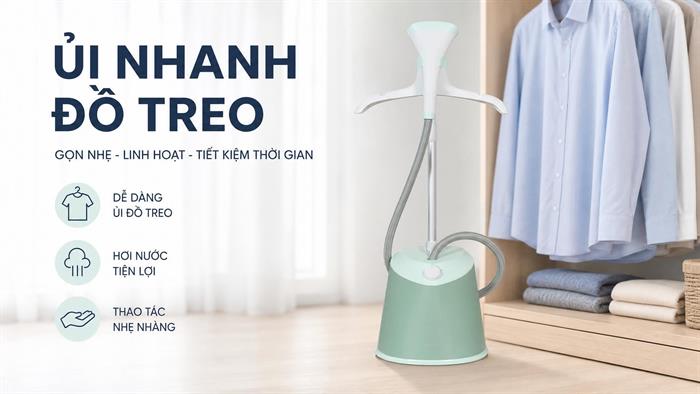 Bàn ủi hơi nước đứng Philips STE1011/70 1600W