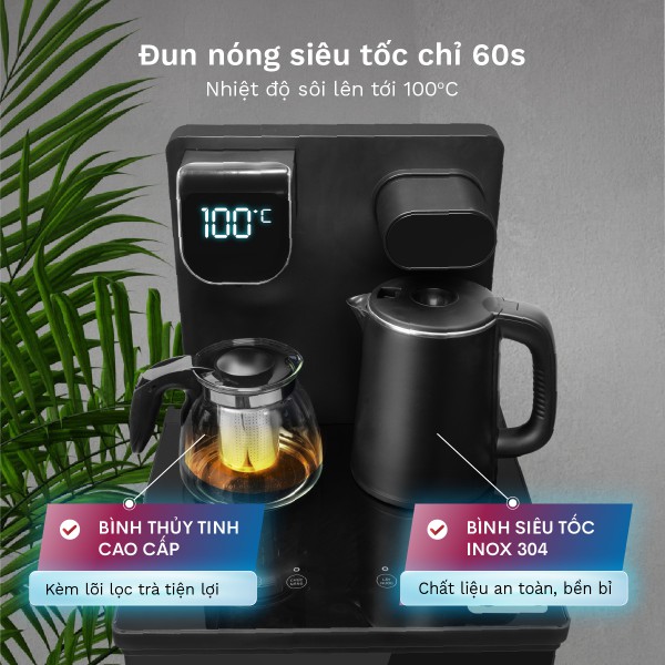 Cây nước nóng lạnh bàn trà Fujihome TB110E
