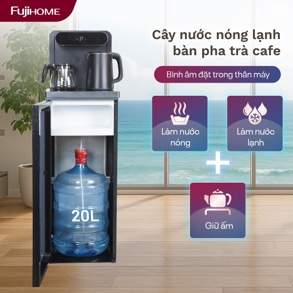 Cây nước nóng lạnh bàn trà Fujihome TB392