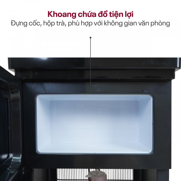 Cây nước nóng lạnh bàn trà Fujihome TBA2 khoang chứa đồ tiện lợi