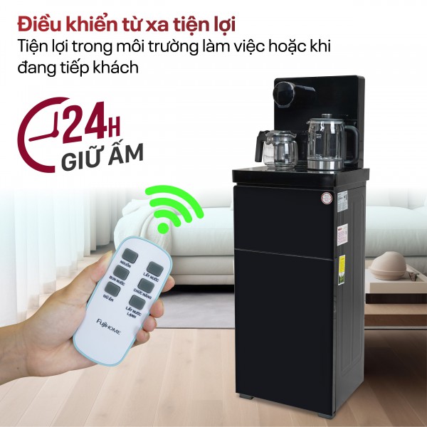 Cây nước nóng lạnh bàn trà Fujihome TBA2 có điều khiển từ xa