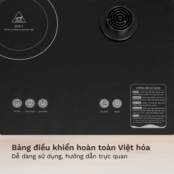 Cây nước nóng lạnh bàn trà Fujihome TBD22