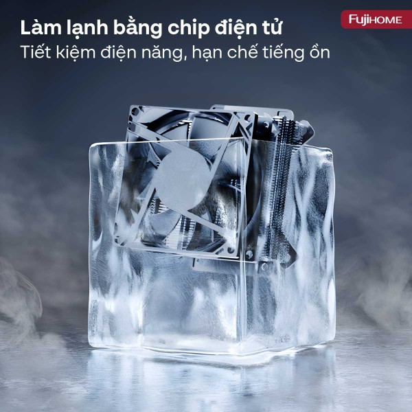 Cây nước nóng lạnh bàn trà Fujihome TB238N-UV làm lạnh bằng chip điện tử