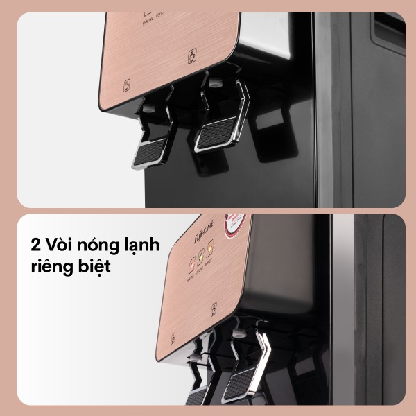 Cây nước nóng lạnh Fujihome WD03E để bàn