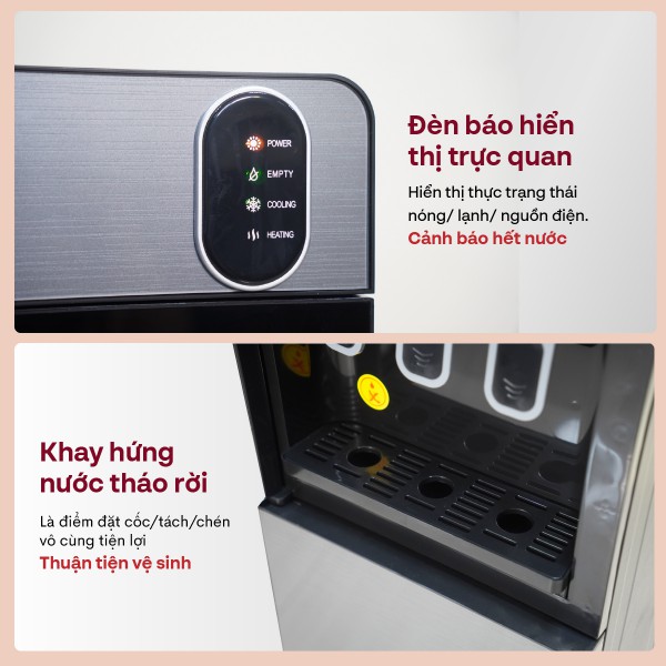 Cây nước nóng lạnh Fujihome WD11ES âm bình