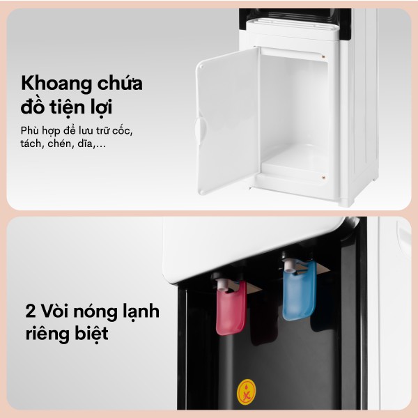 Cây nước nóng lạnh Fujihome WD2002E úp bình