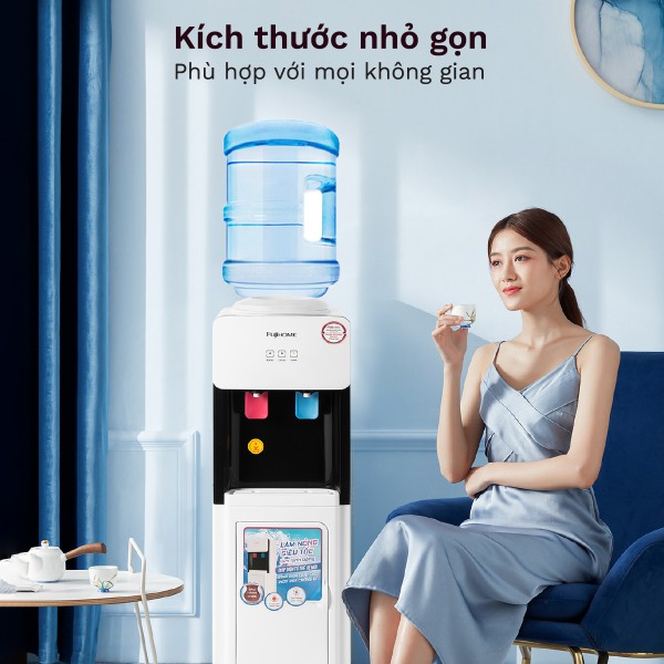 Cây nước nóng lạnh Fujihome WD2002E úp bình