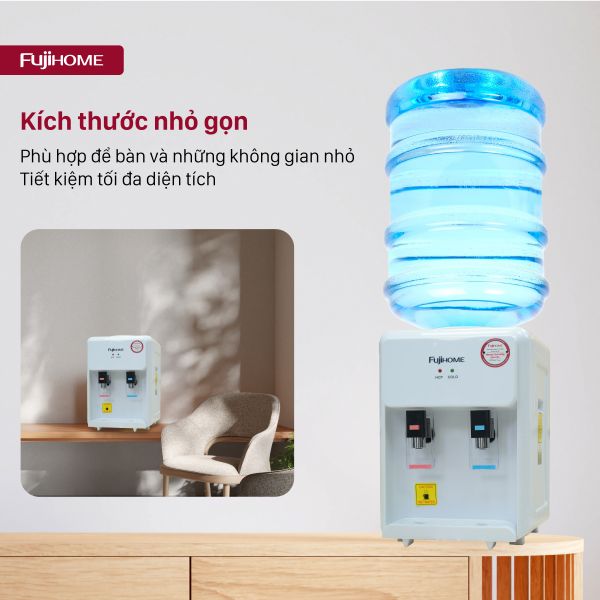 Cây nước nóng lạnh Fujihome WD201E để bàn