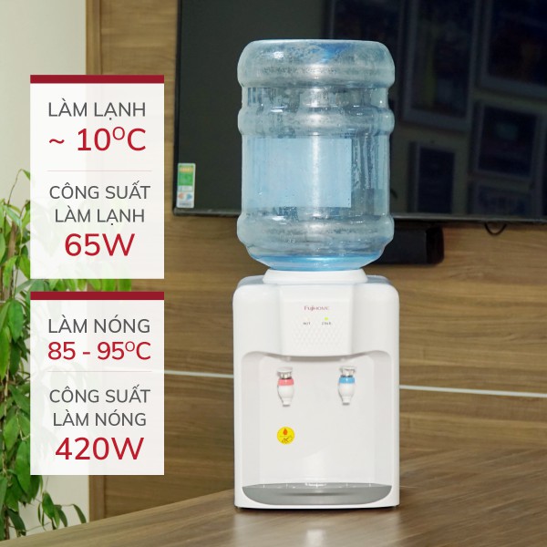 Cây nước nóng lạnh Fujihome WD5510E để bàn
