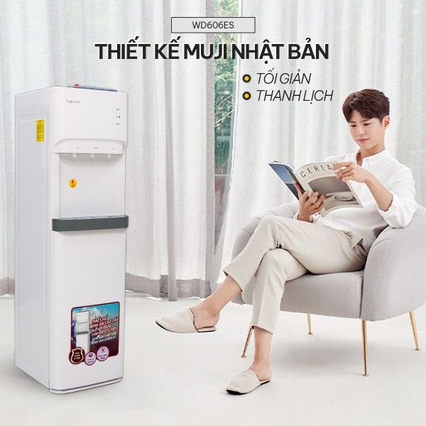 Cây nước nóng lạnh Fujihome WD606ES âm bình
