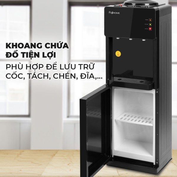 Cây nước nóng lạnh Fujihome WD61E úp bình