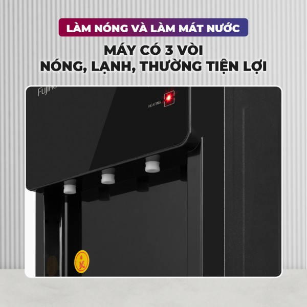 Cây nước nóng lạnh Fujihome WD61E úp bình
