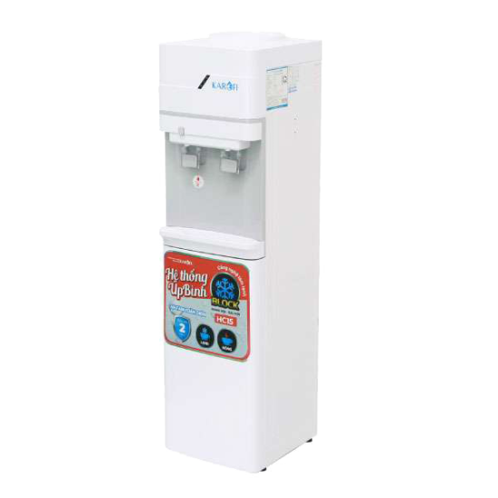 Cây nước nóng lạnh Karofi HC15 góc nghiêng trái