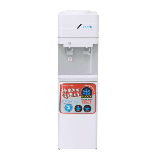 Cây nước nóng lạnh Karofi HC15 mặt trước