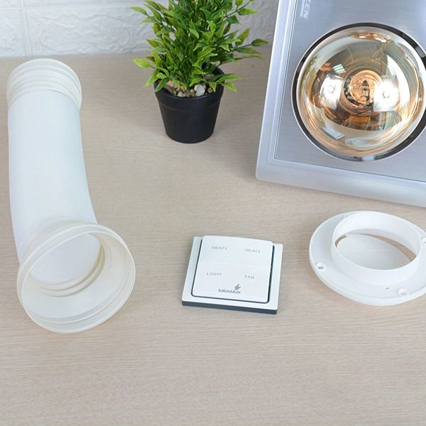 Đèn sưởi 4 bóng âm trần Heizen HE-4BR có điều khiển