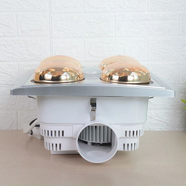 Đèn sưởi 4 bóng âm trần Heizen HE-4BR có điều khiển