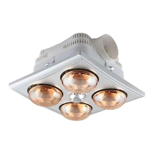 Đèn sưởi 4 bóng âm trần Heizen HE-4BR có điều khiển