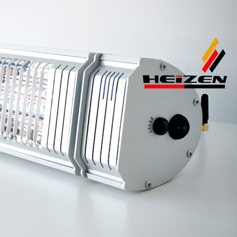 Đèn sưởi nhà tắm Heizen APPINO20, Không chói mắt, có điều khiển