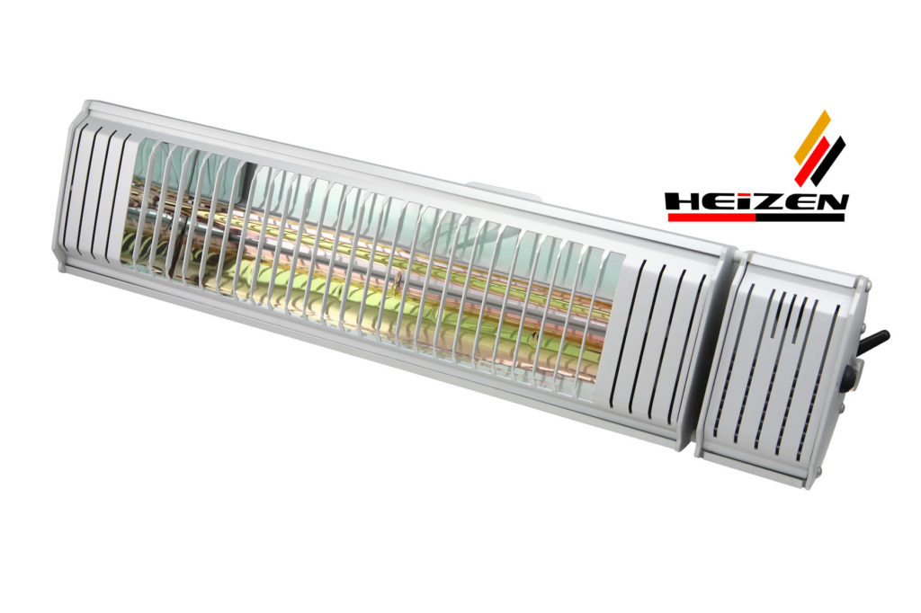 Đèn sưởi nhà tắm Heizen APPINO20, Không chói mắt, có điều khiển