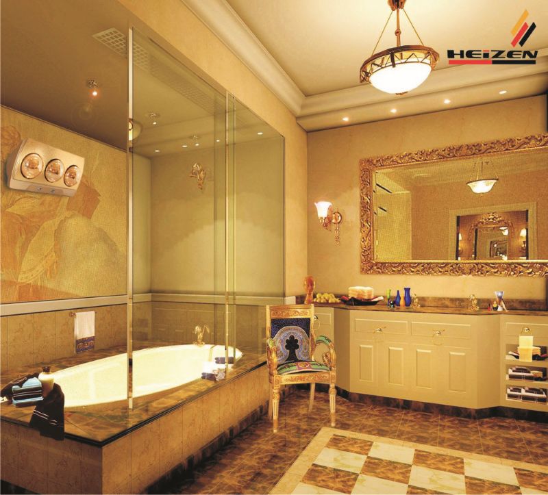 Đèn sưởi nhà tắm Heizen HE-3BR 3 bóng vàng, 825W