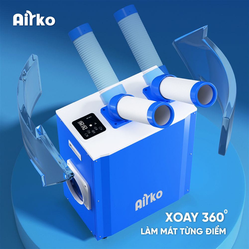 Điều hòa di động công nghiệp Airko DAKC-27S - 9215BTU