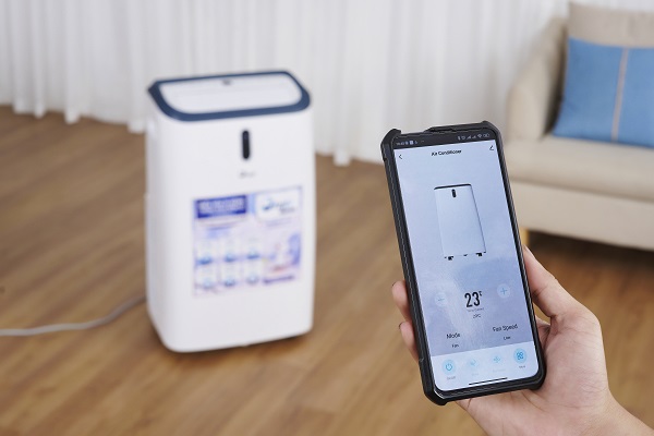 Điều hòa di động FujiE MPAC12 - 12000BTU, kết nối wifi