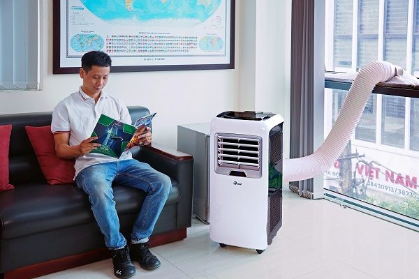 Điều hòa di động FujiE MPAC12B - 12000BTU, kết nối wifi