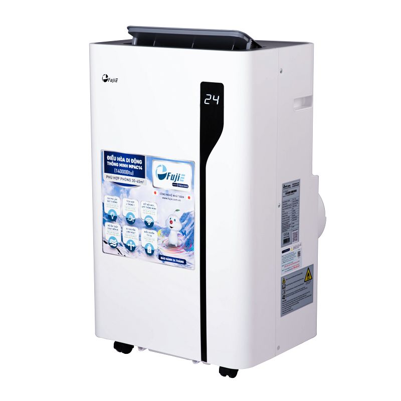 Điều hòa di động FujiE MPAC14 - 14000BTU, kết nối wifi