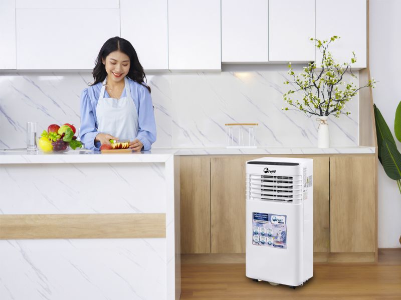 Điều hòa di động FujiE MPAC7 - 7000BTU, kết nối wifi