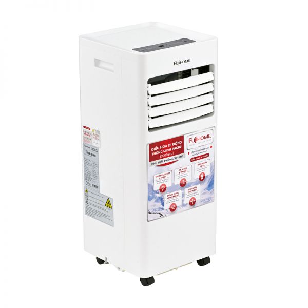 Điều hòa di động Fujihome PAC07 - 7000BTU điều khiển ở mặt trên