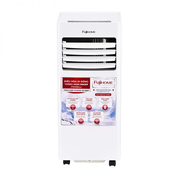 Điều hòa di động Fujihome PAC07 - 7000BTU mặt trước