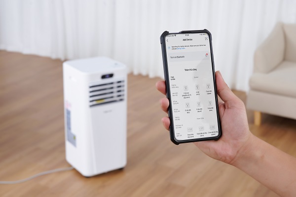 Điều hòa di động Fujihome PAC09 - 9000BTU, kết nối wifi