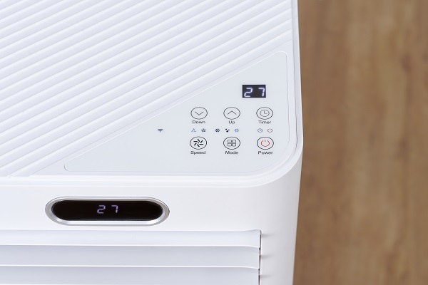 Điều hòa di động Fujihome PAC09 bảng điều khiển