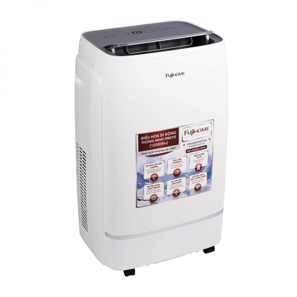 Điều hòa di động Fujihome PAC12 - 12000BTU, kết nối wifi