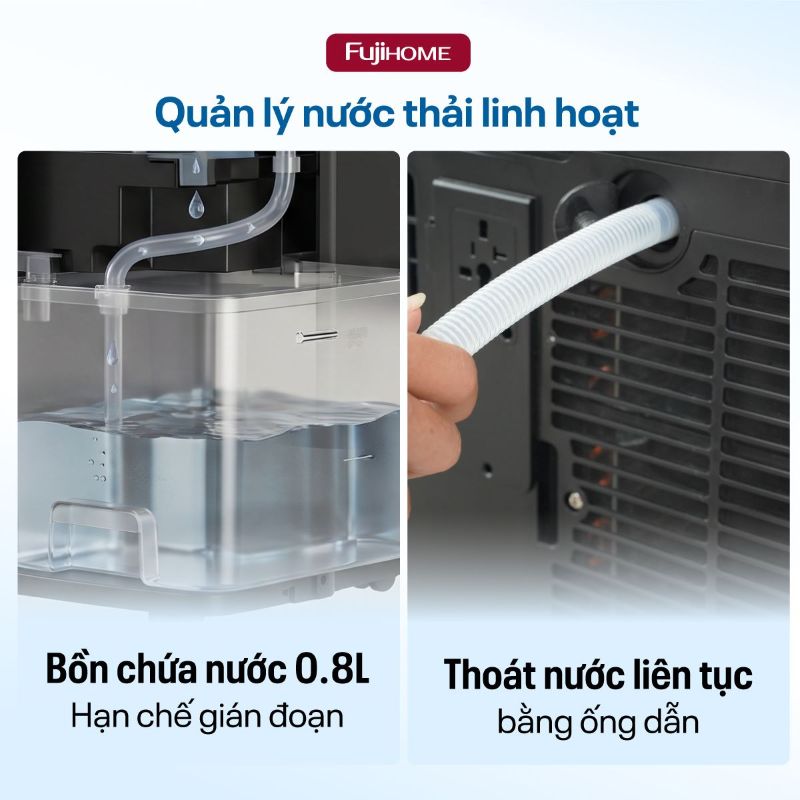Điều hòa di động Fujihome PAC12PRO - 12000BTU, kết nối wifi