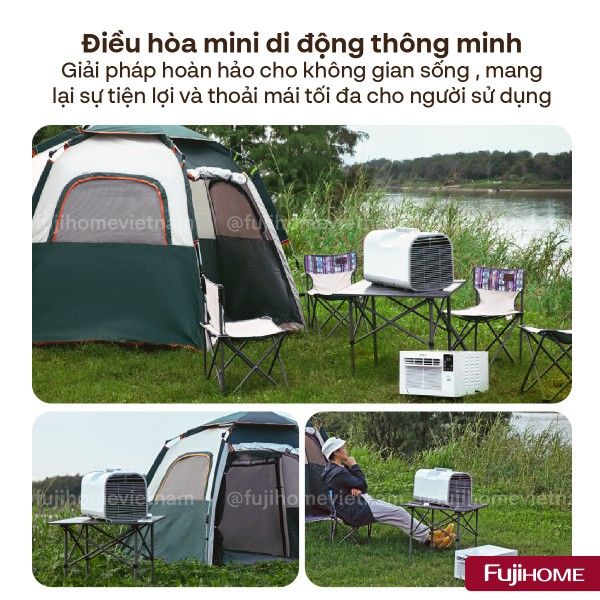 Điều hòa mini di động Fujihome PAC04 - 4000BTU