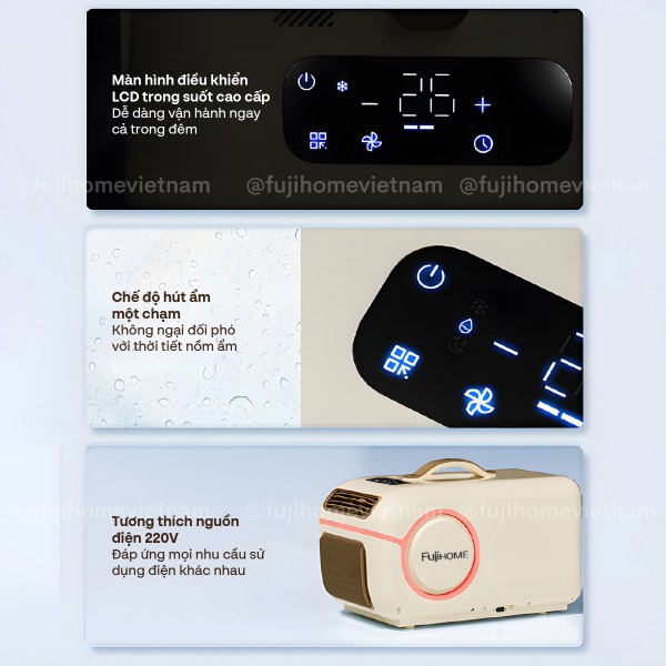 Điều hòa mini di động Fujihome PAC05 - 5000BTU