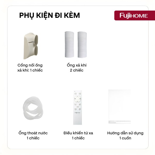 Điều hòa mini di động Fujihome PAC05 - 5000BTU