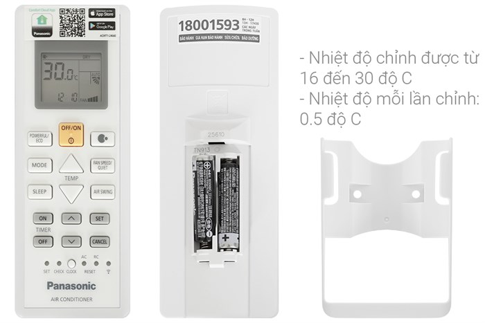 Điều hoà Panasonic YZ9AKH-8 điều khiển từ xa