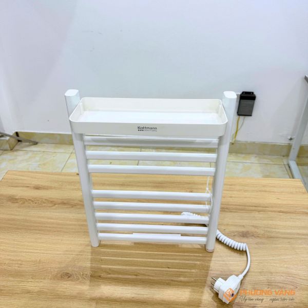 Giá sấy khăn Kottmann K4 màu trắng