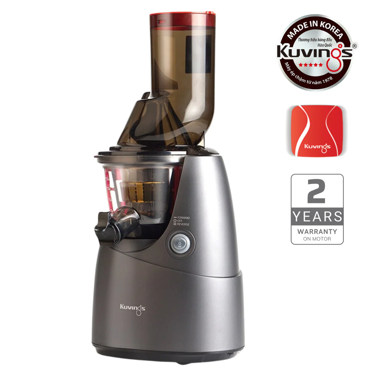 Máy ép chậm Kuvings NS-621CBM2 (B6000) màu xám