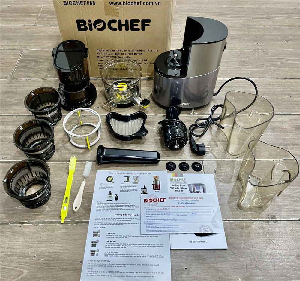 Phụ kiện Máy ép trái cây Biochef 888 màu đỏ