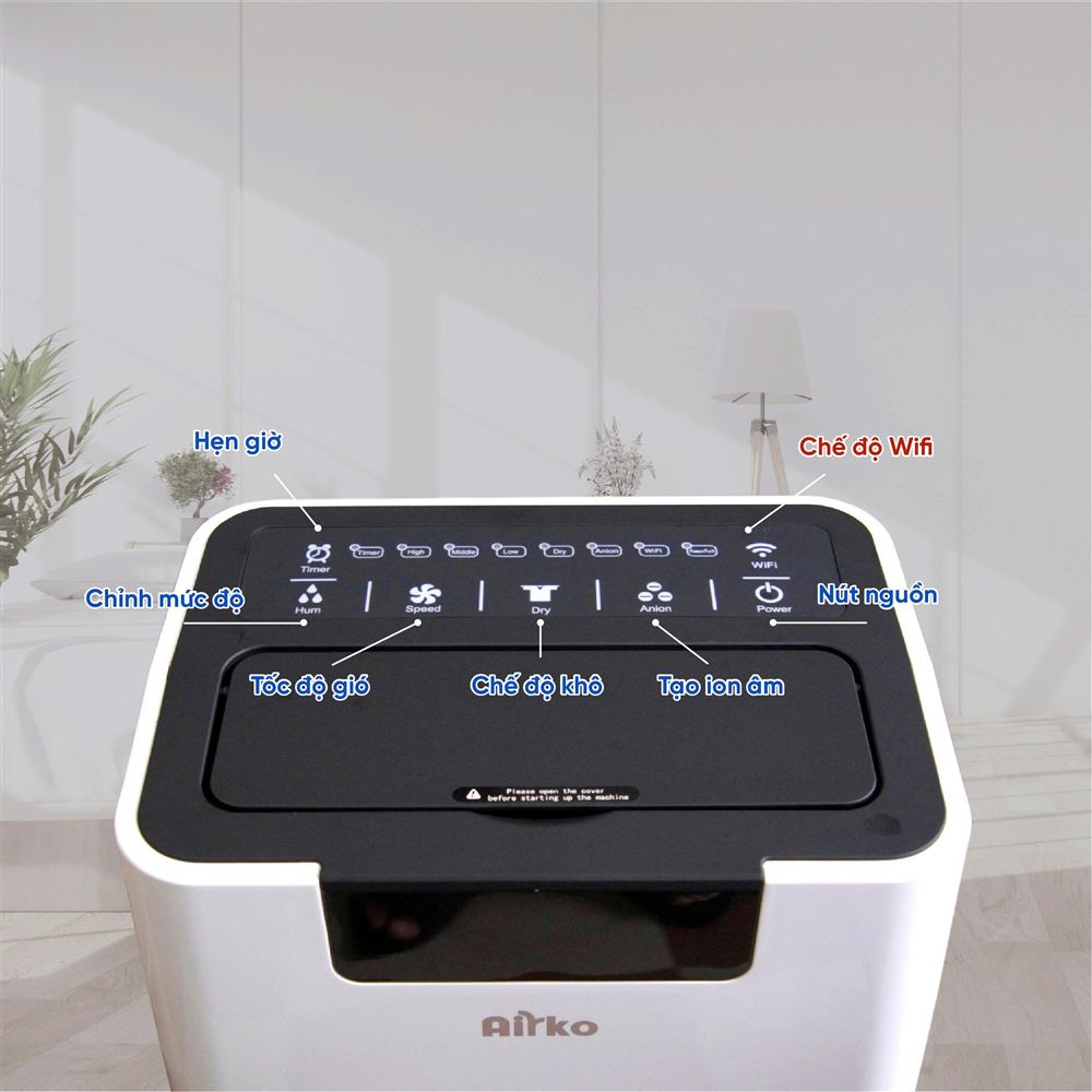 Máy hút ẩm Airko ER-650E (50 lít/ngày), có Wifi