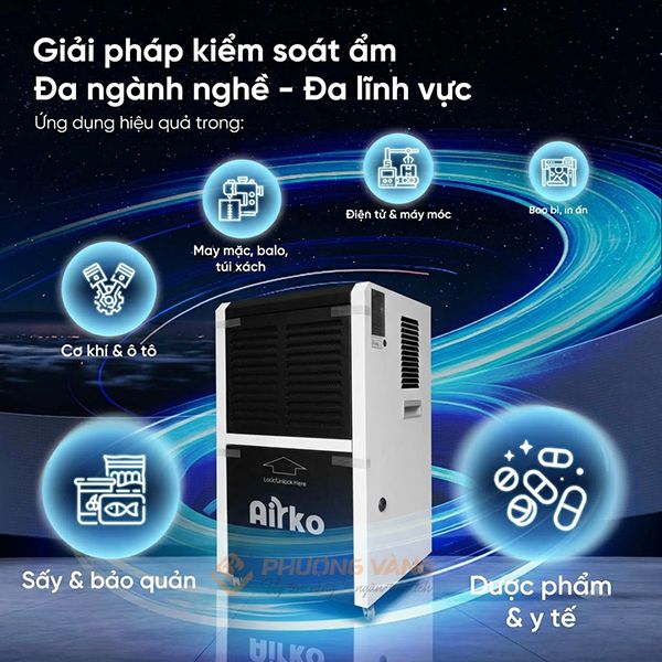 Máy hút ẩm Airko ERS-860L (60 lít/ngày)
