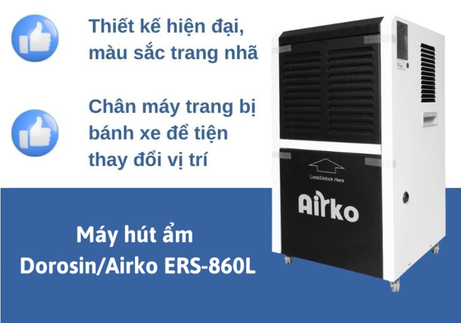 Máy hút ẩm Airko ERS-860L (60 lít/ngày)